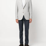 T-shirt a doppio strato in grigio Eleventy - uomo 