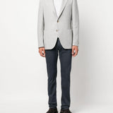 T-shirt a doppio strato in grigio Eleventy - uomo 