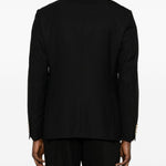 Giacca doppiopetto in nero Lardini - uomo 