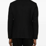 Giacca doppiopetto in nero Lardini - uomo 