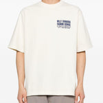 T-shirt con stampa in bianco Willy chavarria - uomo 