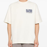 T-shirt con stampa in bianco Willy chavarria - uomo 