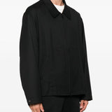 Giacca con zip in nero Y-3 - uomo 