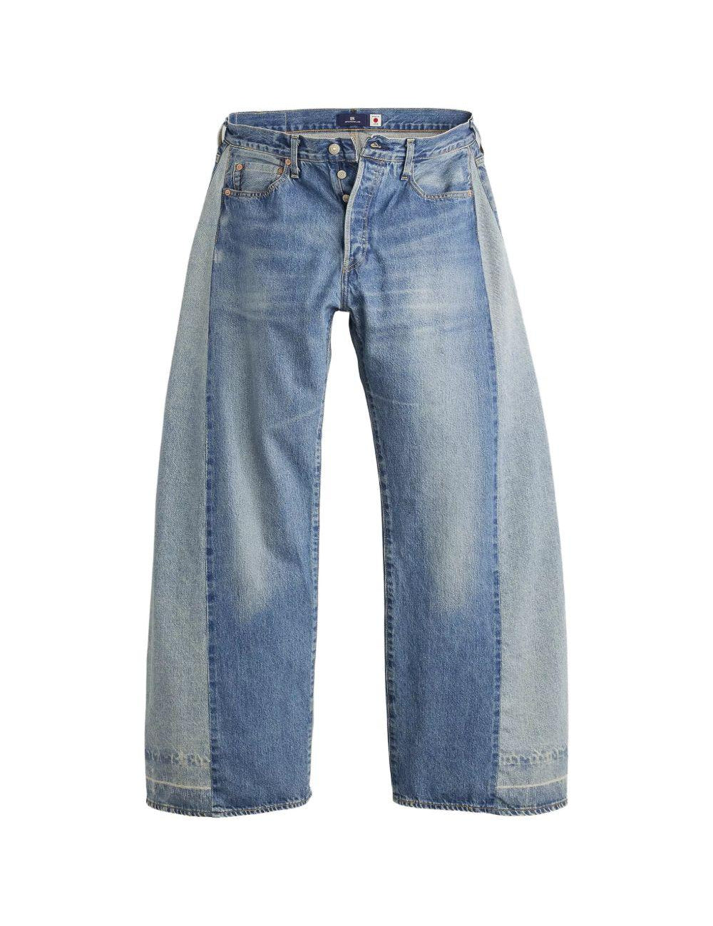 Jeans a gamba larga bluetab1980s 501  in blu Levi's blue tab - uomo 