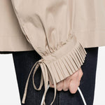 Top a collo alto Catya in beige Dries van noten - donna 