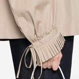 Top a collo alto Catya in beige Dries van noten - donna 