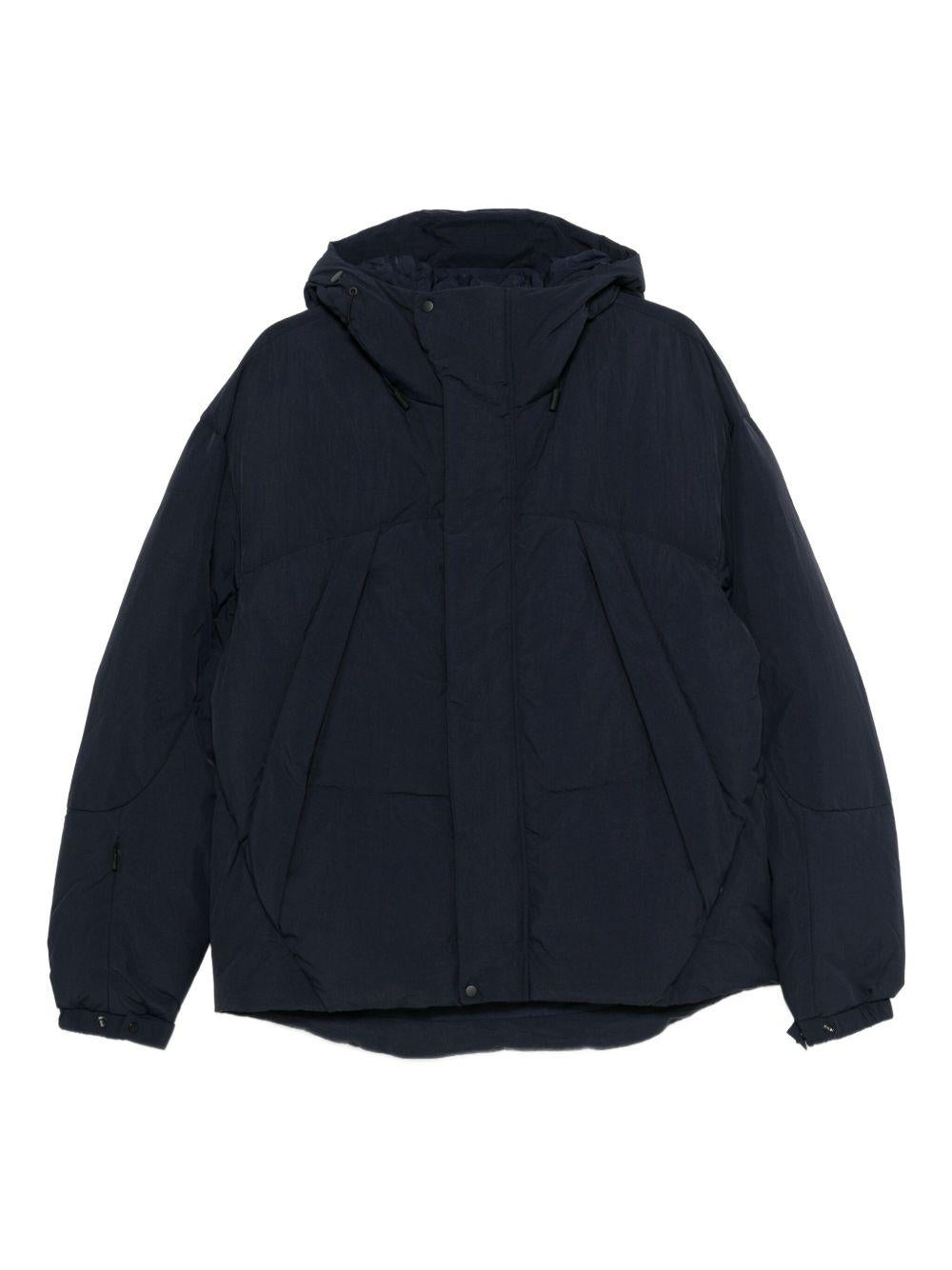 Piumino con cappuccio in blu Jg1 - uomo 