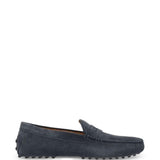 Mocassini in suede gommino in blu Tod's - uomo 