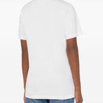 T-shirt con stampa in bianco Moschino - donna 