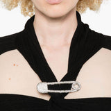 Abito maxi con cut-out in nero Giuseppe di morabito - donna 