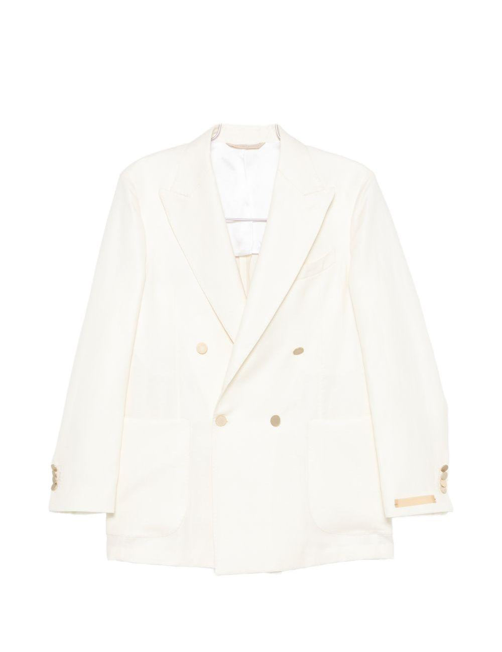 Blzer doppiopetto in bianco Briglia 1949 - donna 