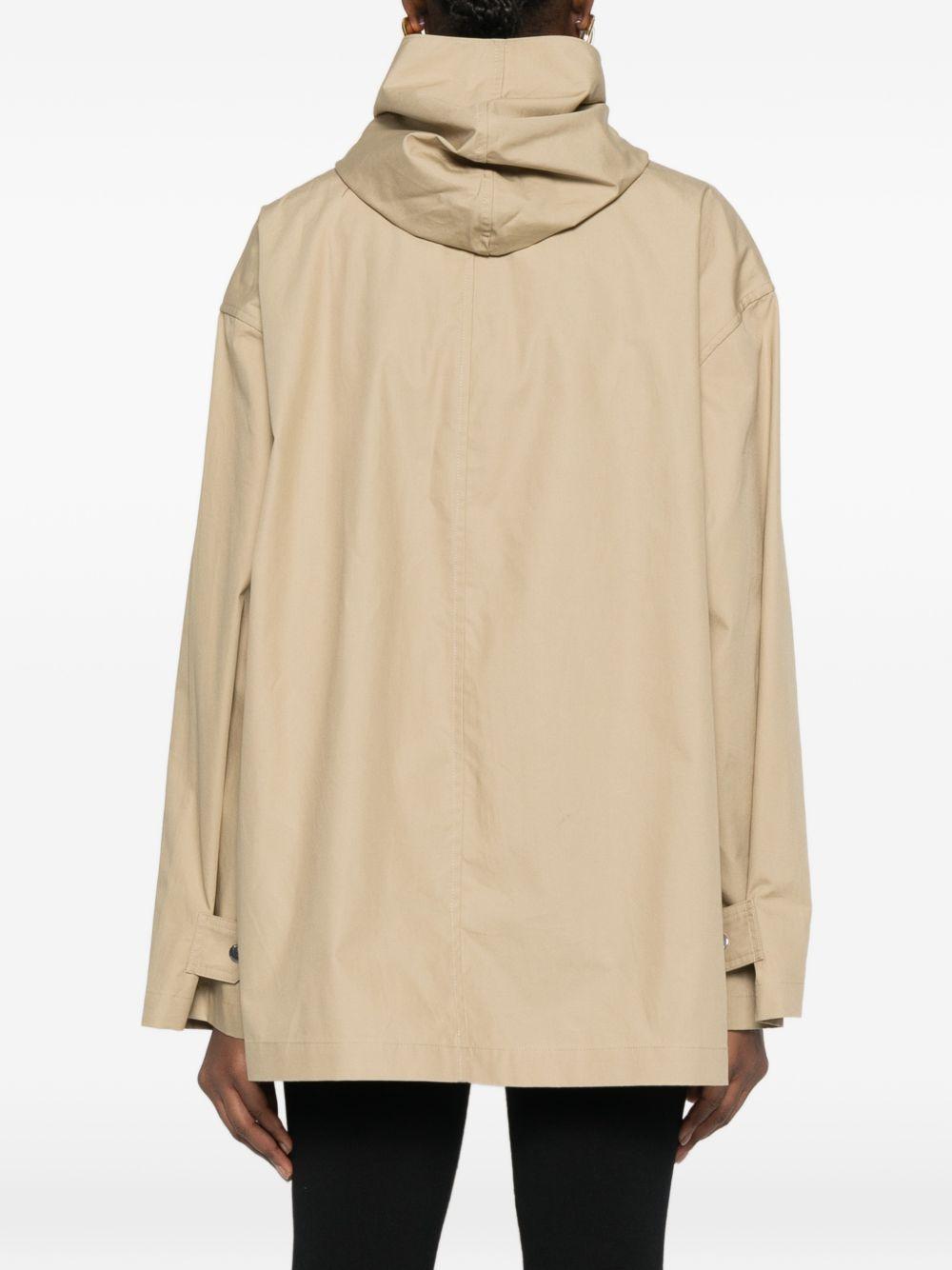 Giacca tecnica con sciarpa  in beige Toteme - donna 