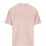 T-shirt con applicazione in beige Golden goose - donna 
