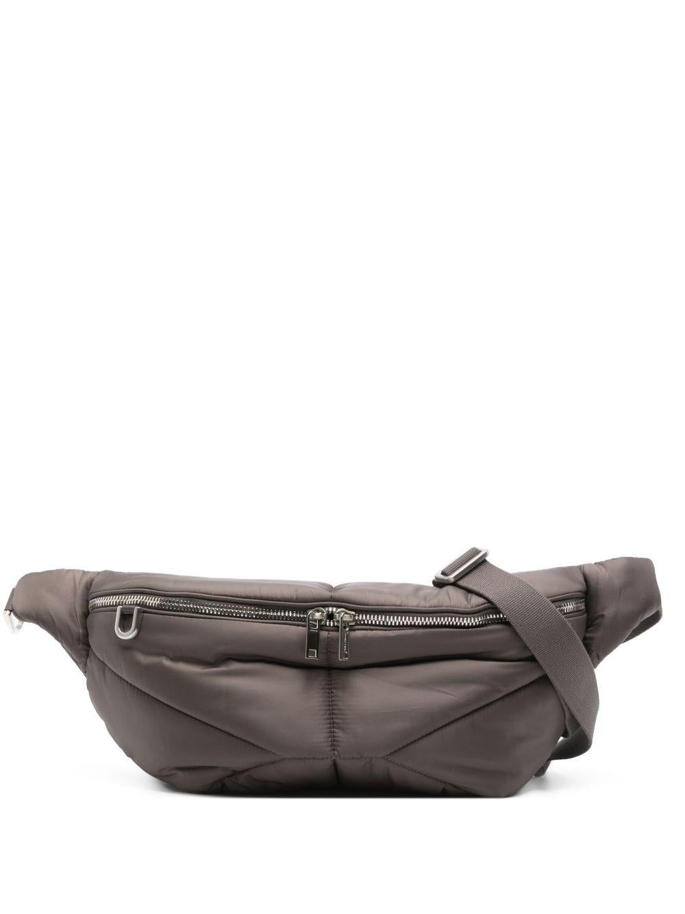 Marsupio bumbag in marrone Rick Owens x Moncler - unisex<BR/> 