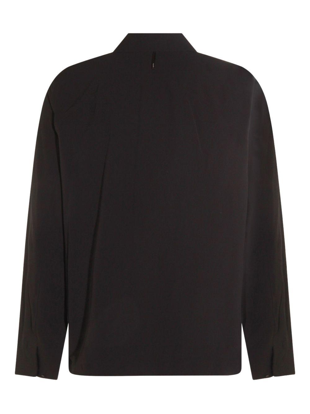 Giacca con colletto field in nero 