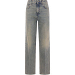 Jeans con bottoni in grigio Haikure - donna 
