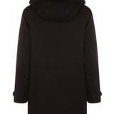 Parka con cappuccio in nero Zegna - uomo 