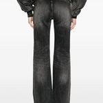 Jeans con design a inserti in nero R13 - donna 