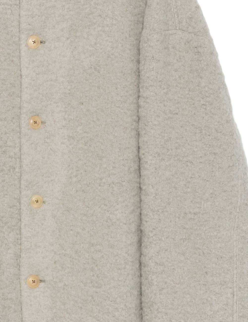 Cappotto Brad monopetto in grigio 