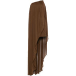 Abito asimmetrico in marrone Giuseppe Di Morabito - donna 