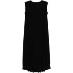 Abito midi senza maniche in nero Norma kamali - donna 