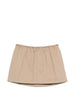 Minigonna con coulisse in vita in beige Alexander wang - donna