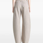 Jeans gamba ampia in beige e grigio LEMAIRE  - donna 