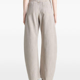 Jeans gamba ampia in beige e grigio LEMAIRE  - donna 