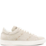 Sneakers basse con cuciture in beige Kiton - uomo 