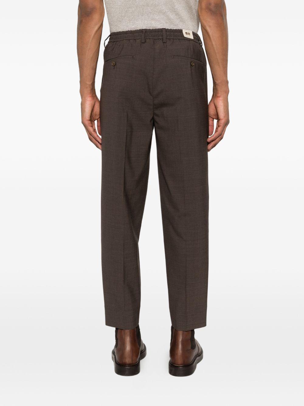 Pantaloni con coulisse covents in marrone Briglia 1949 - uomo 
