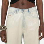 Jeans D-Sent 1971 in bianco e blu Diesel - donna 