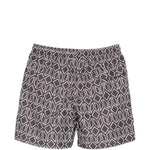 Pantaloncini da bagno con motivo geometrico in grigio Eleventy - uomo 