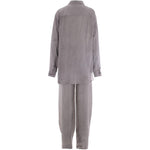 Completo due pezzi con coulisse in grigio the andamane - donna 