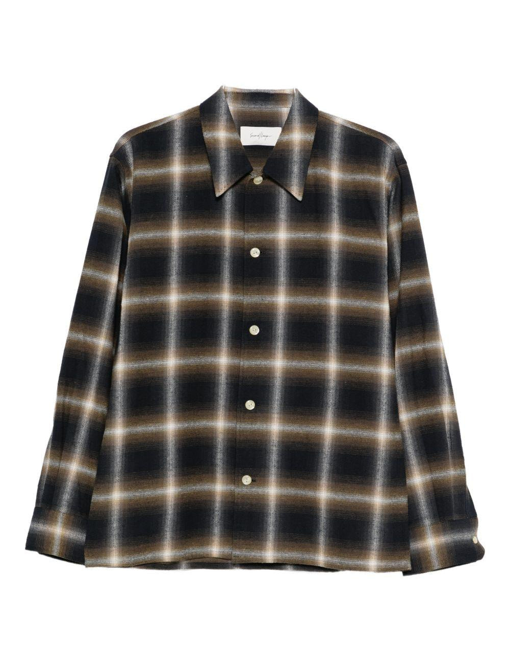 Camicia a quadri multicolore Second layer - uomo 