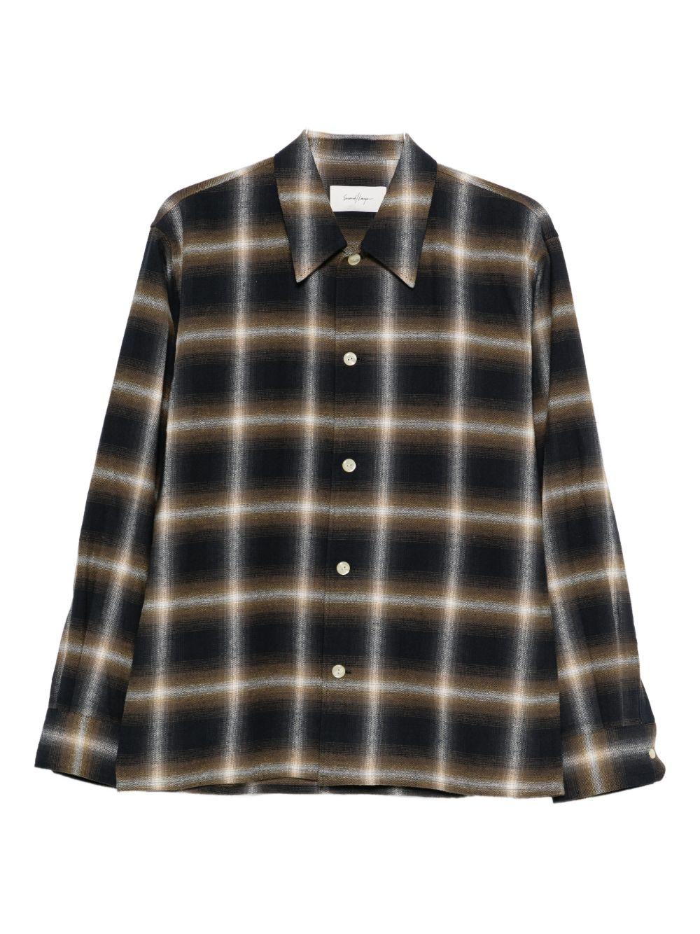 Camicia a quadri multicolore Second layer - uomo 