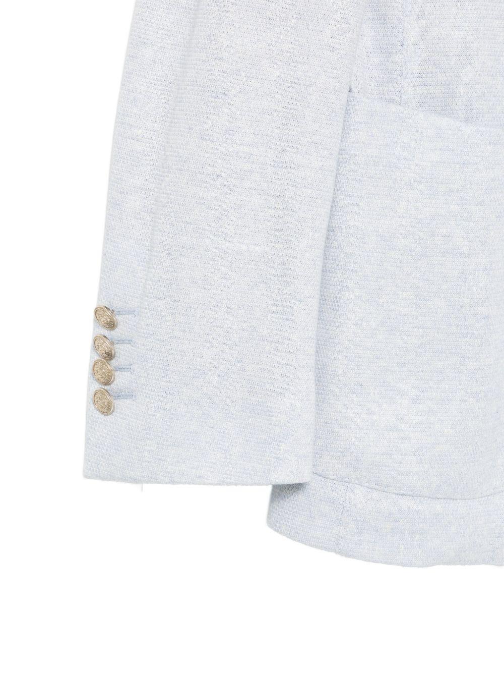 Blazer doppiopetto con bottoni in blu Eleventy - uomo 