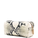 Borsa con stampa serpente kye in beige Khaite - donna 