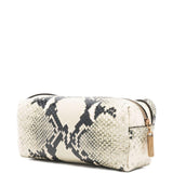 Borsa con stampa serpente kye in beige Khaite - donna 