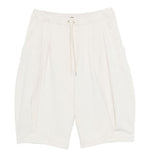 Pantaloncini con coulisse in beige Khoki - uomo 