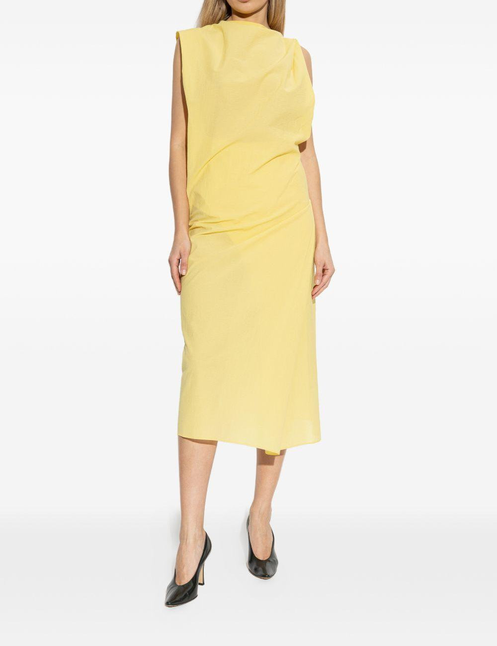 Abito la robe drap in giallo Jacquemus - donna 