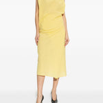 Abito la robe drap in giallo Jacquemus - donna 