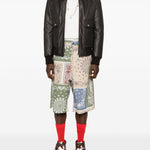 Shorts con stampa bandana multicolore Rhude - uomo 