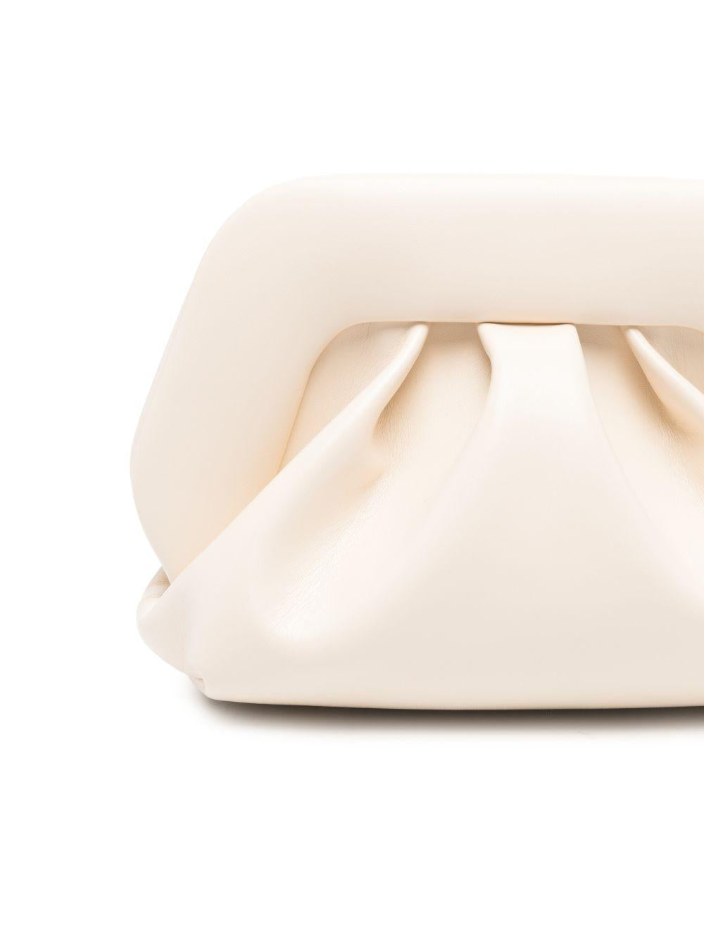 Clutch bios piccola in avorio Themoirè - donna 