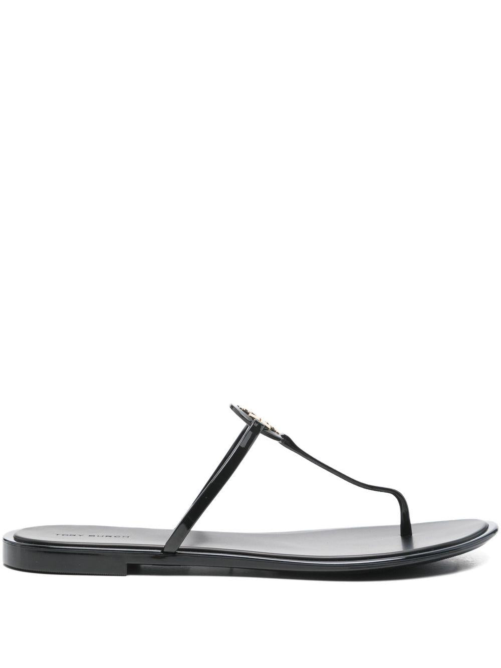 Ciabatte Mini Miller in nero Tory burch - donna 