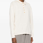 Polo Faithful in bianco Khaite - donna 