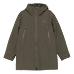 Cappotto Range Down con cappuccio in verde The north face - uomo 