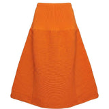 Gonna a trapezio in arancione Melitta Baumeister - donna 