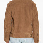 Giacca in suede marrone Ami Paris - uomo 