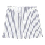 Shorts con vita elasticizzata in bianco Ami paris - uomo 