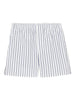 Shorts con vita elasticizzata in bianco Ami paris - uomo